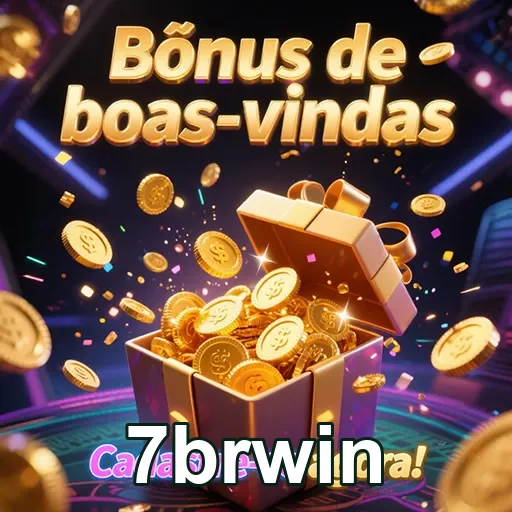 Imagem do bônus de boas-vindas do 7brwin, destacando promoções atrativas para novos usuários.