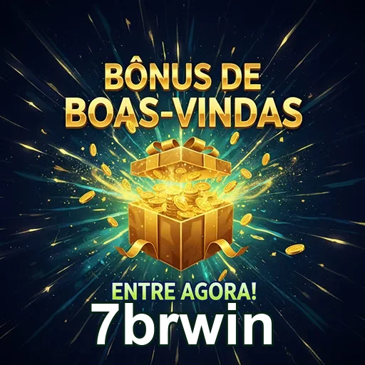 Imagem do bônus de boas-vindas do 7brwin, oferecendo vantagens exclusivas para novos usuários.