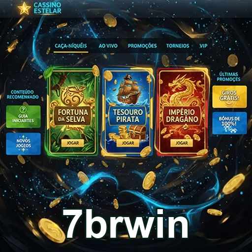 Usuário jogando no 7brwin em um dispositivo móvel