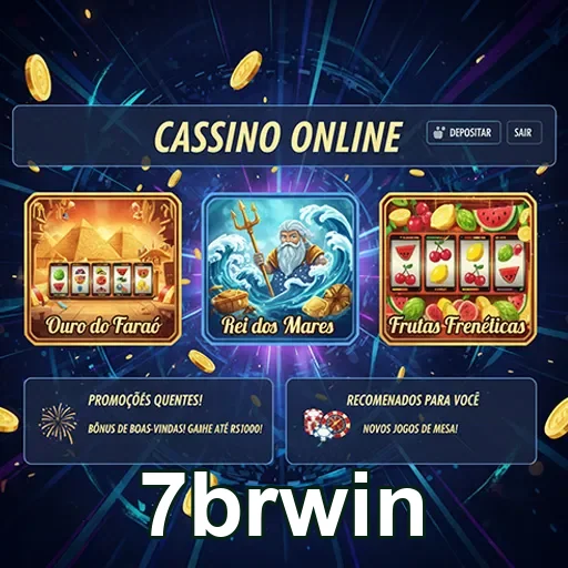 Usuário jogando no app 7brwin em smartphone