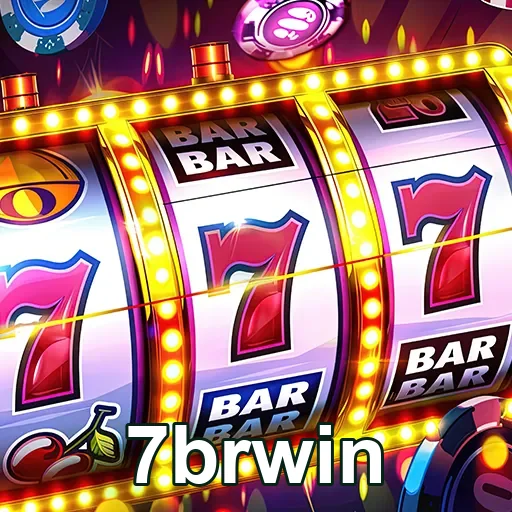 Máquina caça-níqueis com números sete, destacando a sorte no site 7brwin.